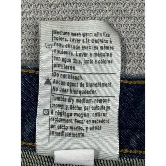 Carhartt Mens Blue Denim Jeans Straight Leg Relaxed Fit High Rise Size 42X32 - Picture 12 of 12